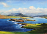 Oil on Canvas, 12"x24" unframed, 19"x31" framed                450